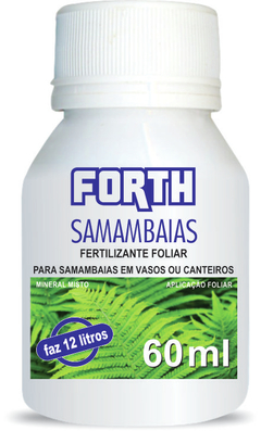 Fertilizante Liquido Concentrado Para Samambaia 60ml Forth