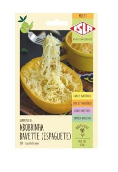 Sementes Abobrinha Bavette (Espaguete) Sem Agrotóxico Isla