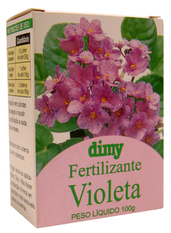 Fertilizante Mineral Para Violetas Farelado 100g DIMY