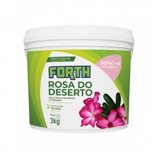Fertilizante Mineral Para Rosa Do Deserto 3Kg FORTH