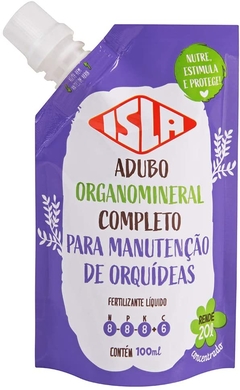 Fertilizante Concentrado Orquídeas 100ml Rende 20L ISLA