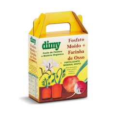 Fertilizante Adubo Farinha De Osso + Fosfato Moído 1kg DIMY