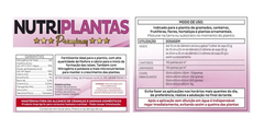 Fertilizante Nutriplantas Premium 500g Com Vaso VITAPLAN - comprar online