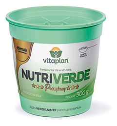 Fertilizante Nutriverde Premium 500g Com Vaso VITAPLAN