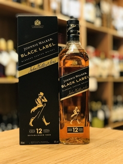 Whisky Johnnie Walker Black Label 750ML