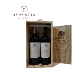 Salentein - Reserva Box Madera x2 Malbec - Cabernet Sauvignon 2019 - comprar online