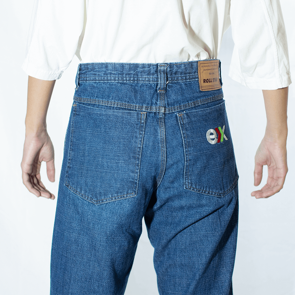 Calça Jeans Y2k Vintage (42) - Duotone Brechó