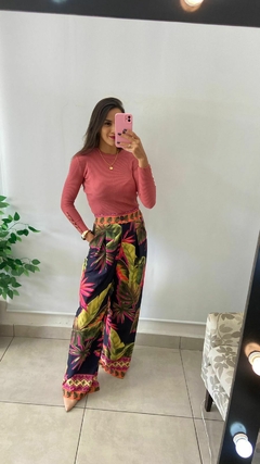 CALÇA PANTALONA ESTAMPADA na internet