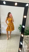 VESTIDO CURTO - INDIANO - LAISE AMARELO