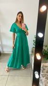 VESTIDO LONGO - INDIANO - LAISE VERDE