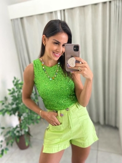 BLUSA REGATA PAITE - VERDE na internet