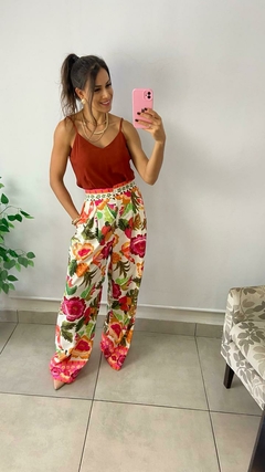 CALÇA PANTALONA ESTAMPADA na internet