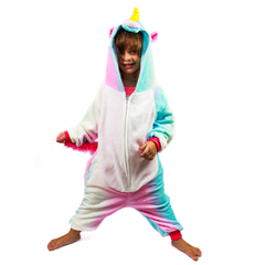 MACACAO KIGURUMI INFANTIL DE 7 A 8 ANOS UNICORNIO COLORIDO - comprar online