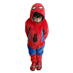 MACACAO KIGURUMI INFANTIL DE 7 A 8 ANOS SPIDERMAN