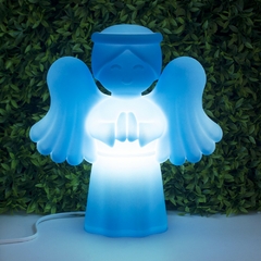 Luminaria Anjinho da Guarda Azul