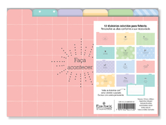 Fichario de mesa Borboletas - comprar online