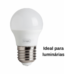 LAMPADA LED ENCE G45 LEITOSO 4,8W 180 2700K E27 AUTOVOLT na internet