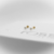 Brinco Zircônia ponto de luz Redondo Ouro 18k 3mm - comprar online