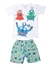 Conjunto MENINO BEBÊ Bermuda Tactel e Blusa Estampada - 4968