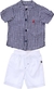 Conjunto MENINO MINI BEBÊ Camisa Xadrez -2559 - comprar online