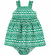 Vestido MENINA BEBÊ Guipir Verde - 83607