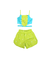 Conjunto MENINA MINI Sol Turquesa Verde - 84142 na internet