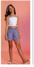 Conjunto MENINA TEEN Short Cropped Alça Branco - 85239