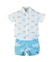 Conjunto MENINO BEBÊ Camisa Peixes - 85255 - comprar online