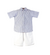 Conjunto MENINO MINI Camisa Ana Ruga Listra Vermelha Azul - 85080 - loja online