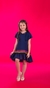 Vestido MENINA INFANTIL Marinho Grega - 2714 - comprar online