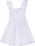 Vestido MENINA INFANTIL Babado Gales Branco -2879 na internet