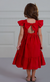 Vestido MENINA MINI Liso Vermelho - 85118 - 120,80 - 298,80 - Travessura