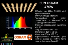 EQUIPO LED SUN OSRAM SIMIL QUANTUM 470W