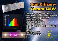 equipo led sun pro 135 w CITIZEN +OSRAM