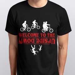 Camiseta Stranger Things, Bem-Vindo ao Mundo Invertido Geek Nerd Theme
