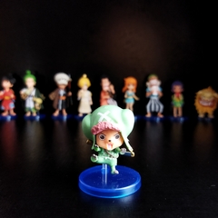 Miniaturas One Piece, Personagens com base Azul Geek Nerd Theme - Theme