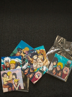 Stickers Adesivos Naruto Pct com 5Uni. Anime Geek Nerd Theme