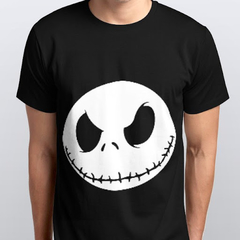 Camiseta T-Shirt Preta O Estranho Mundo de Jack Nerd Theme