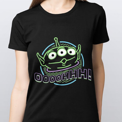 Camiseta T-Shirt Preta Ooohh Garra! Toy Story Pixar Geek Nerd Theme - comprar online