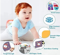 Tarjetas de estimulación visual bebés 6-12 meses - MamáLuz T