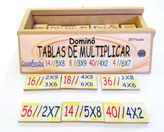 Domino tablas de multiplicar