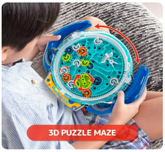 Funny gear puzzle maze en internet