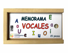 Memoria bilingüe vocales