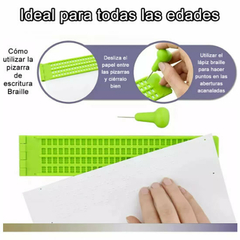 Punzon y regleta Braille - comprar en línea