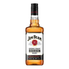 Whisky Jim Beam Bourbon White Label 750 ml