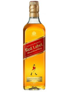 Caja 12 pzs Whisky Johnnie Walker Red Label 375 ml