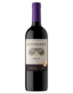 Vino Tinto Reservado Concha y Toro Merlot 750 ml