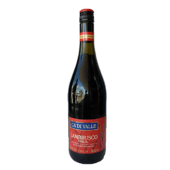 Vino Tinto Lambrusco Dell´Emilia Ca Di Valle 750 ml