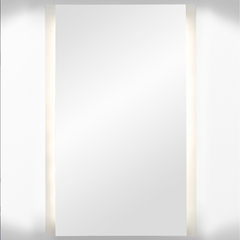 Espejo rectangular led incorporado en internet