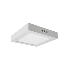 Plafón aplique led cuadrado 12w led luz calida - comprar online